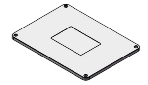 Bottom Cover of Waterproof Controller Enclosure