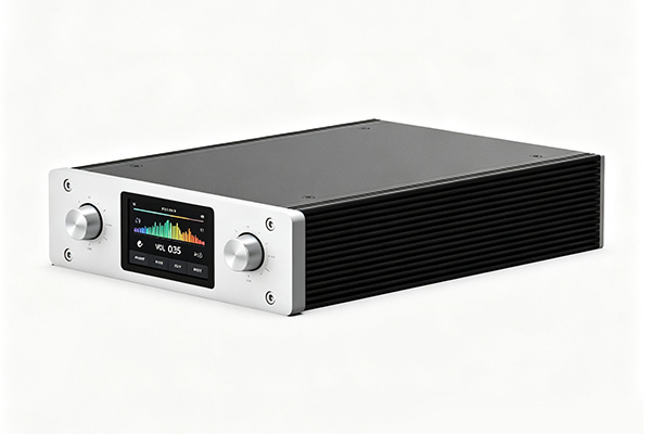 Алюминиевый корпус ЦАП S/PDIF коаксиальный W38A, 160×45 мм