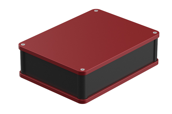 Алюминиевый корпус проекта USB аудио декодера W64A, 124×48,8 мм