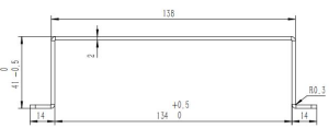 Internal brackets and protective frame